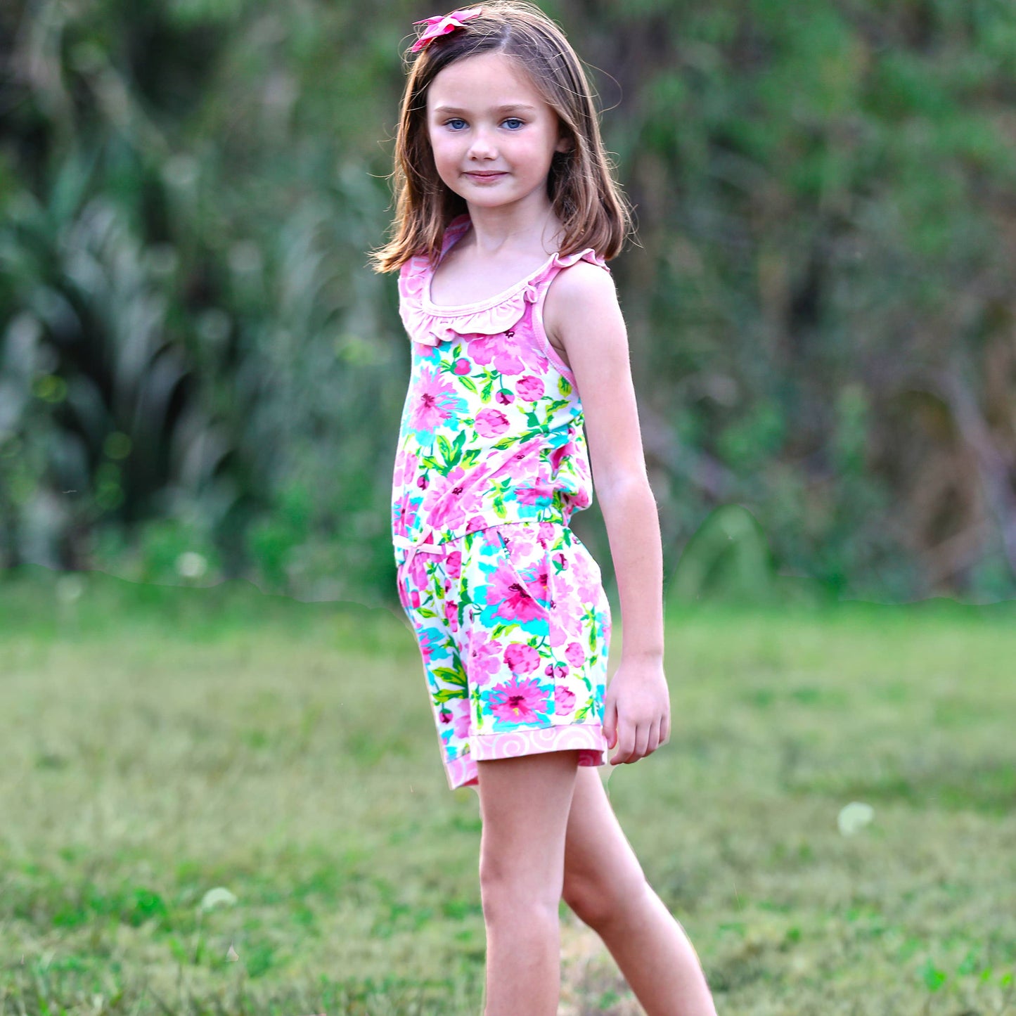 Floral Jumpsuit/Romper