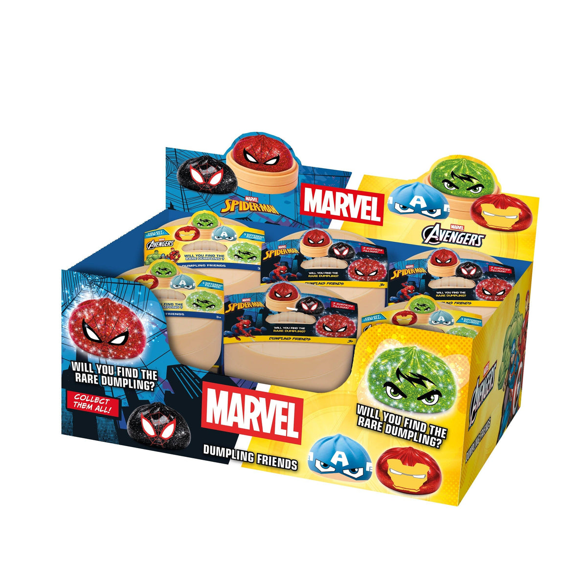 (ETA 11/16/26) Marvel® Avengers® Dumpling Friends Squishy Fidget Toy