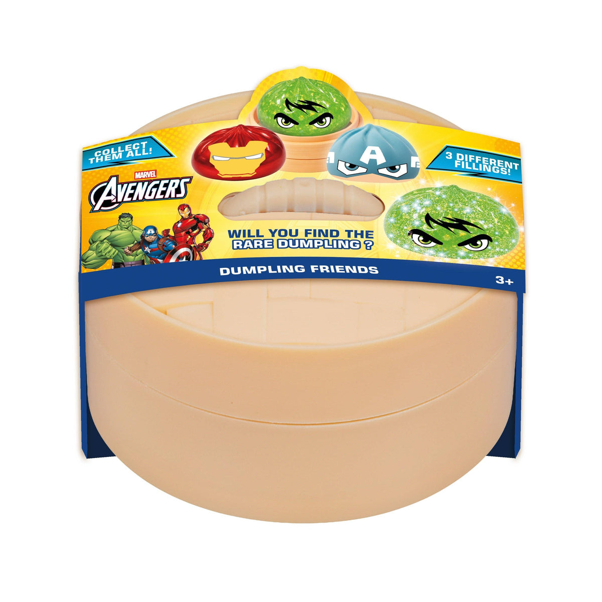 (ETA 11/16/26) Marvel® Avengers® Dumpling Friends Squishy Fidget Toy