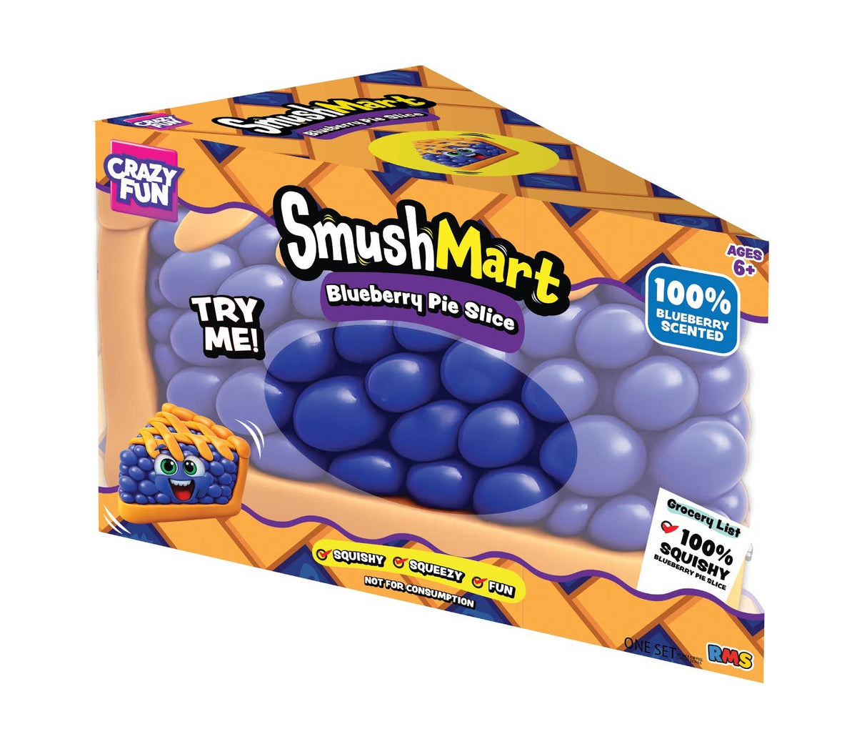 (ETA 11/24/26) RMS® SmushMart™ Giant Blueberry Cobbler Squishy 1pc