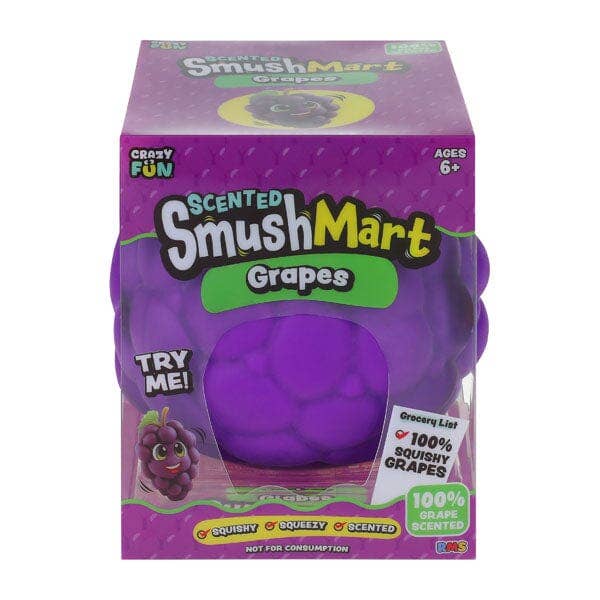 (ETA 12/15/26) RMS® SmushMart™ Giant Scented Grape Squishy 1pc