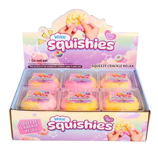 (ETA 9/29/26) Squishies® Donut Wax Crackle Fidget Clay Toy (1pc)