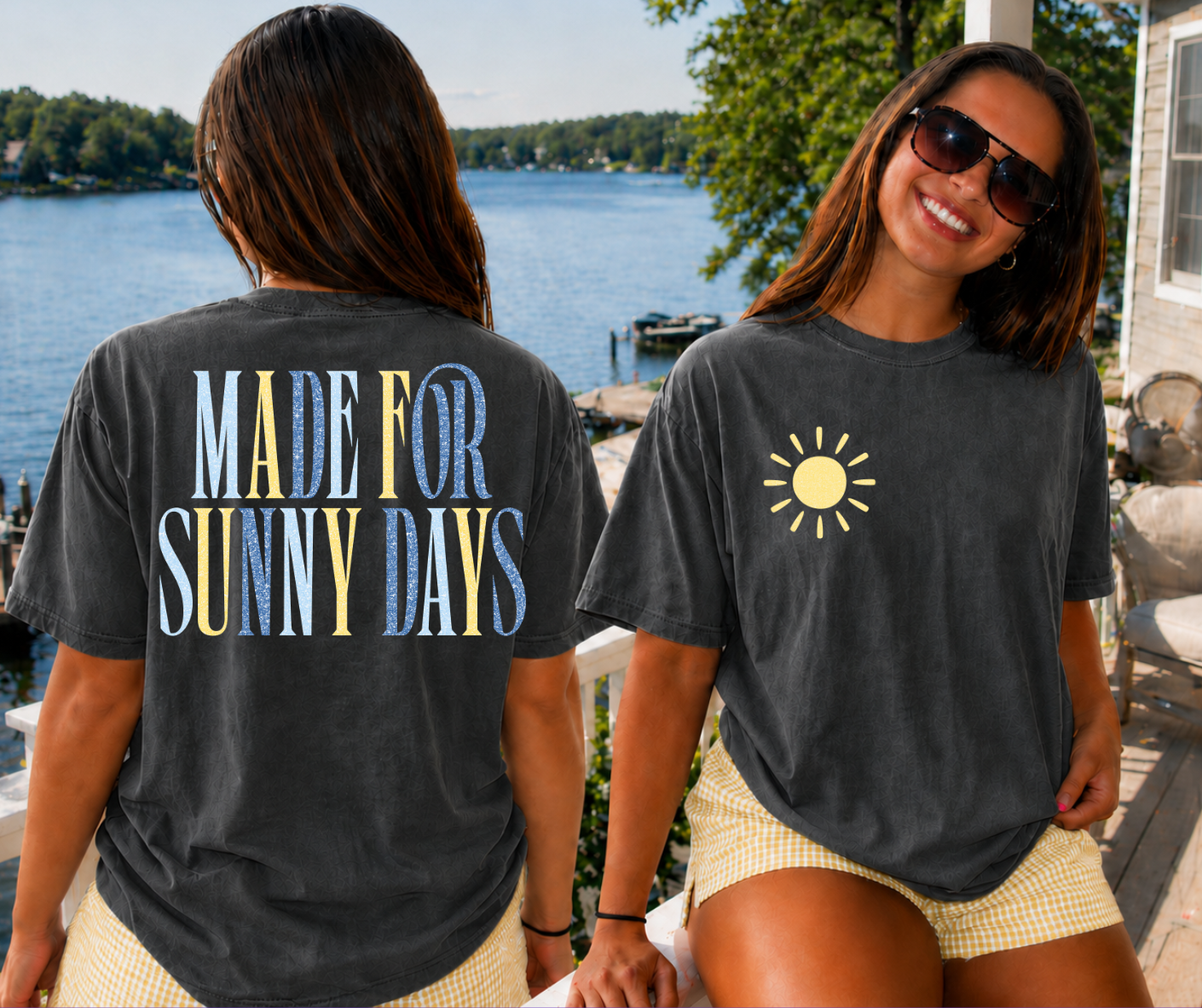 Pocket/Back Made for Sunny Days