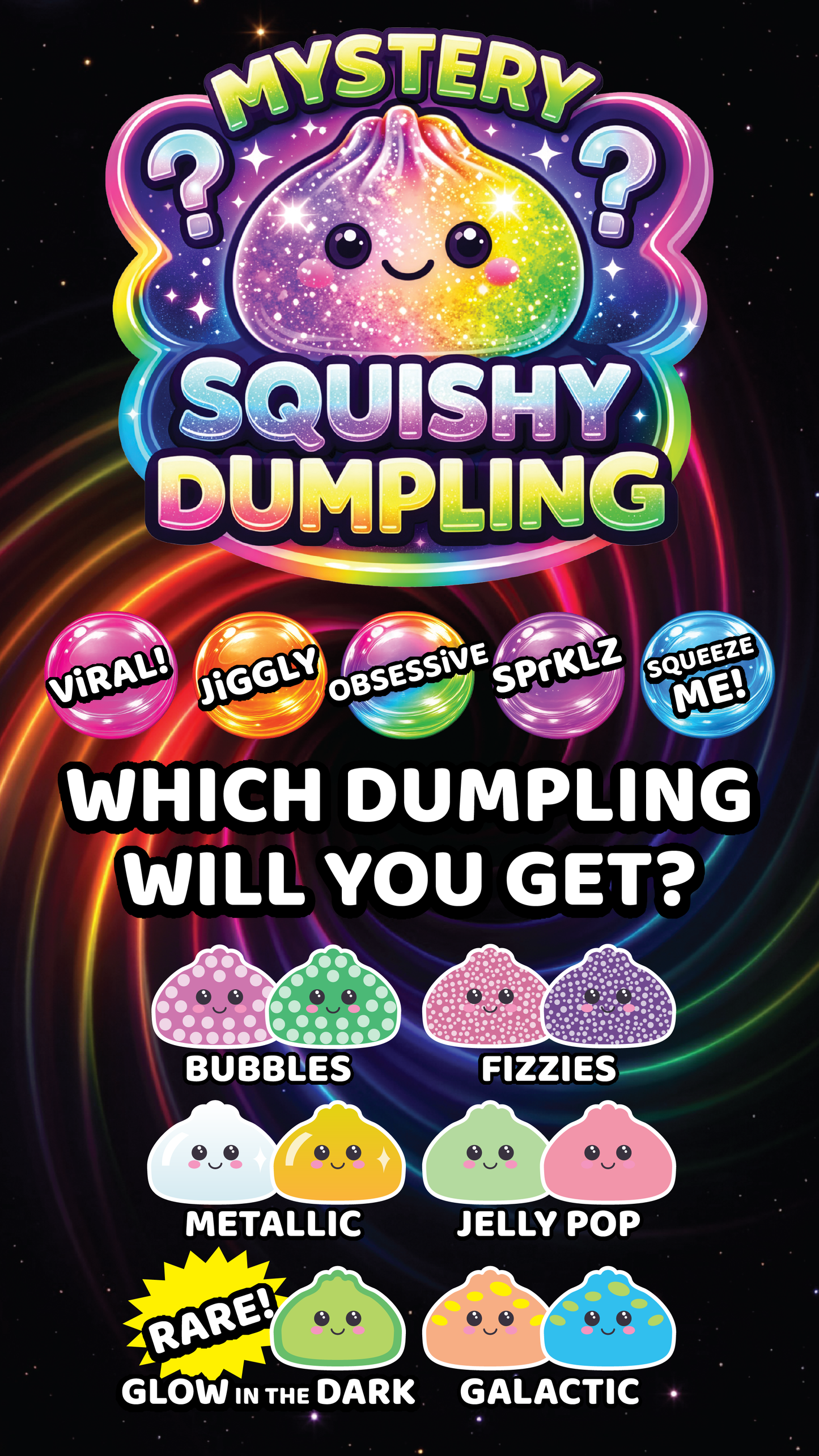 Fun Doh Mystery Dumpling Squishies |