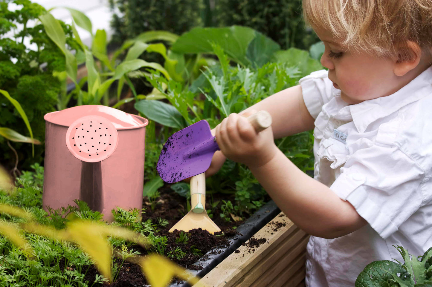 KIDS GARDENING SET, PRINCESS PINK