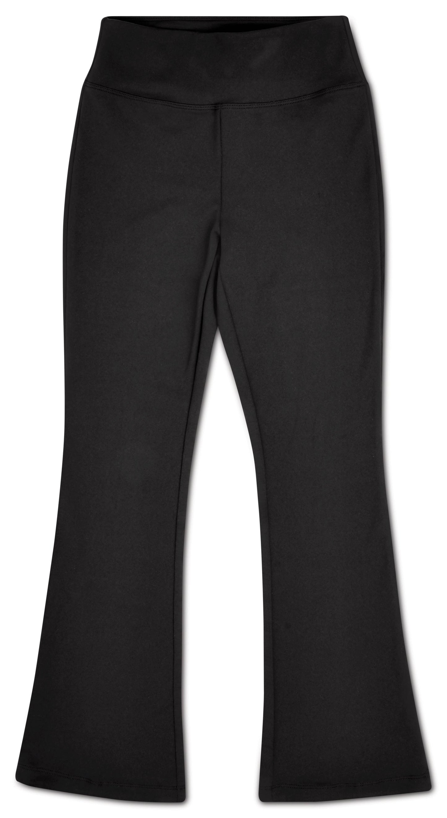 Black Flare Leggings -  LARGE