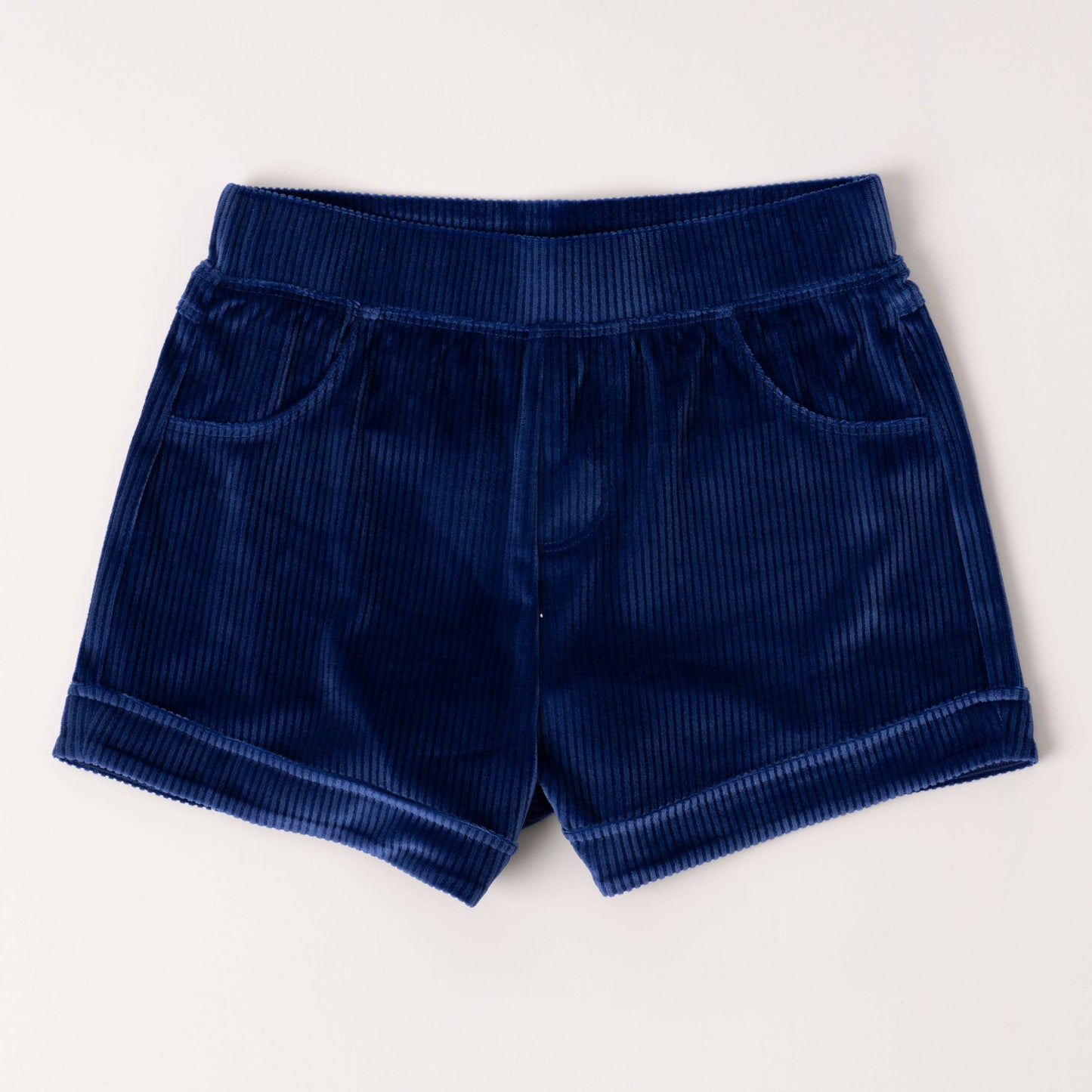Ribbed Velour Short