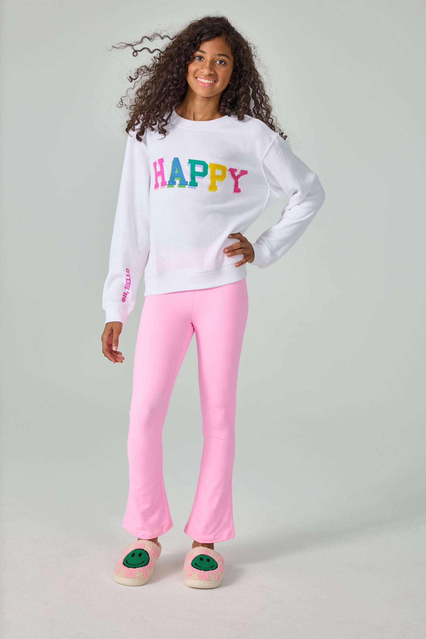 ROSE FLARE LEGGINGS (LARGE (14))