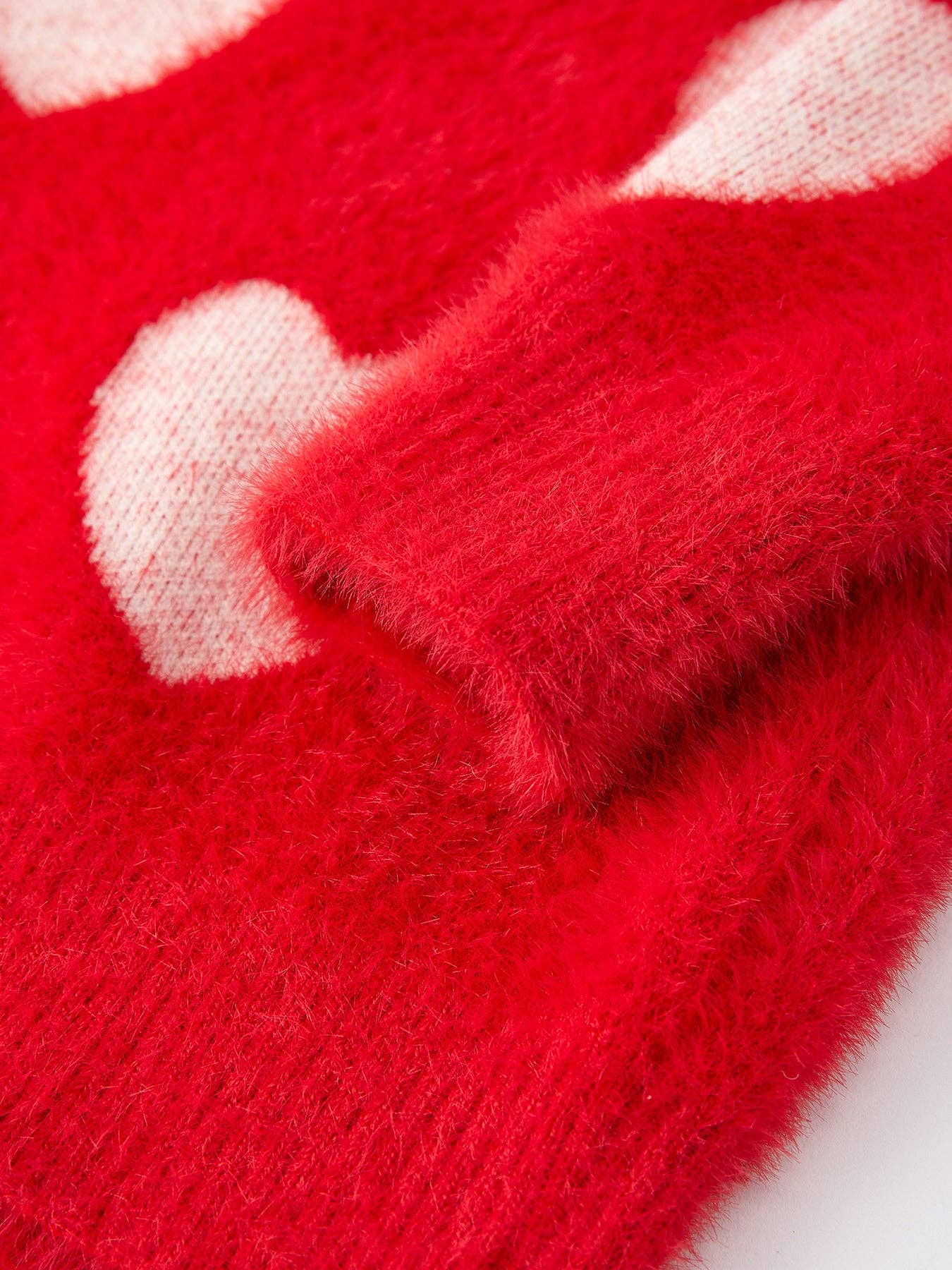 Red Heart Cozy Soft Pullover Sweater
