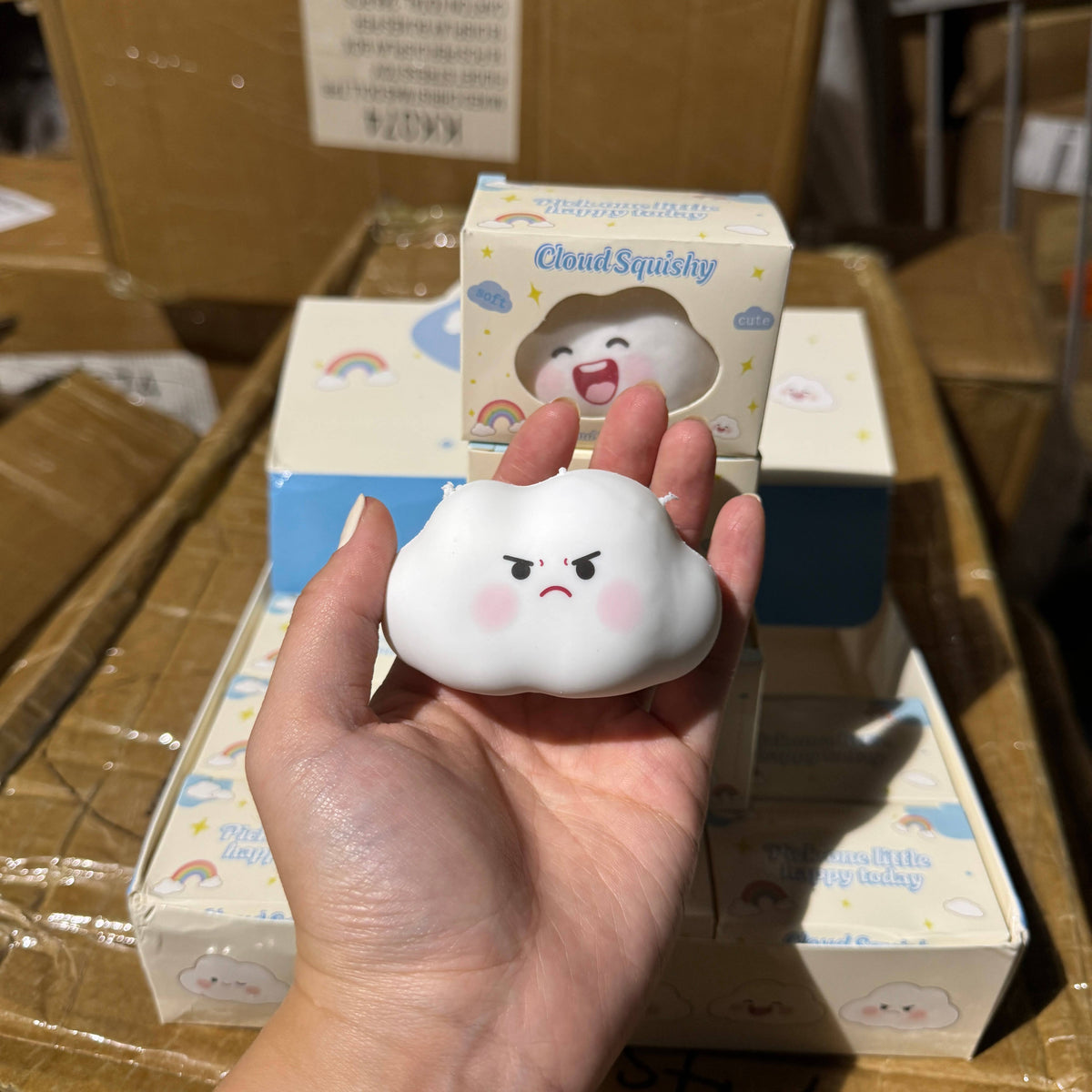 Crackling Crunchy Expression Cloud Squishy