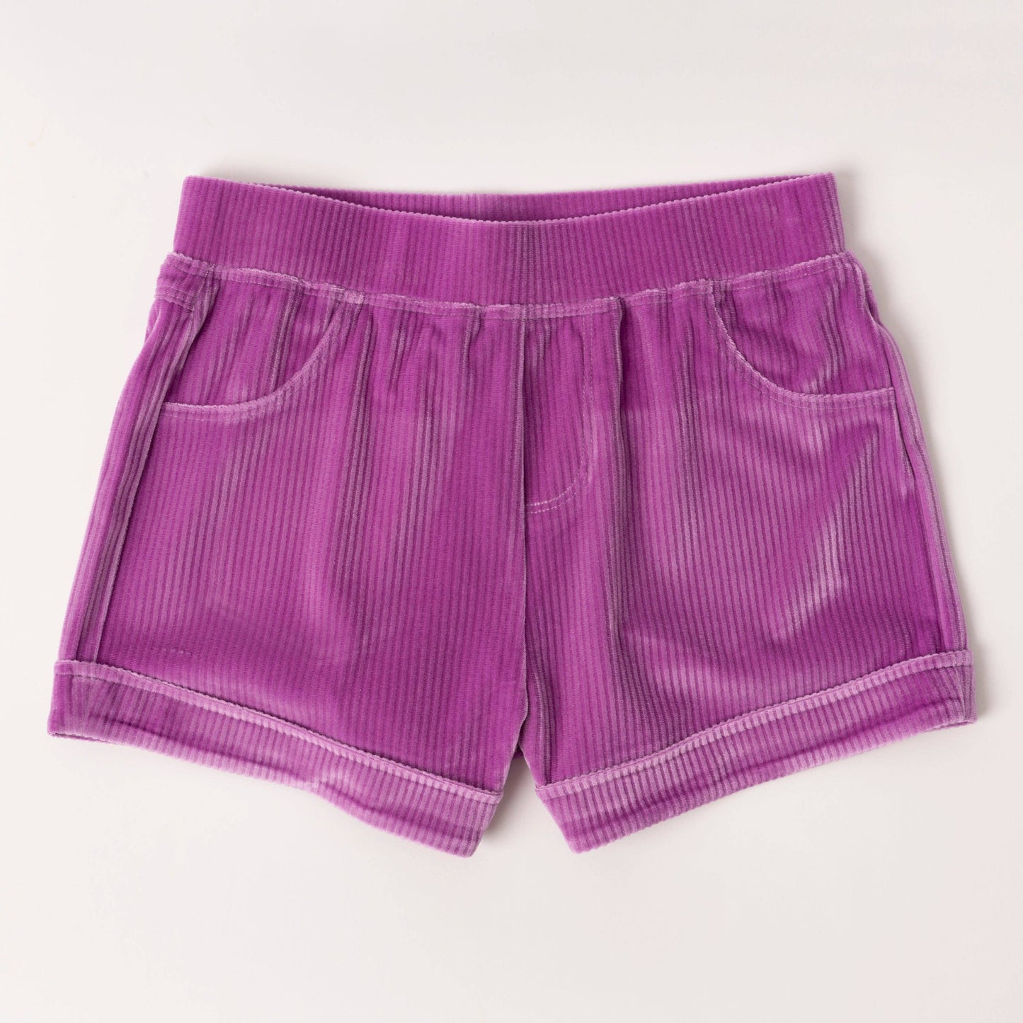 Ribbed Velour Short