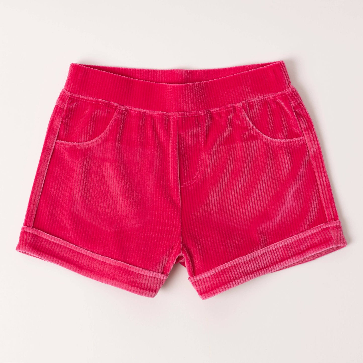 Ribbed Velour Short