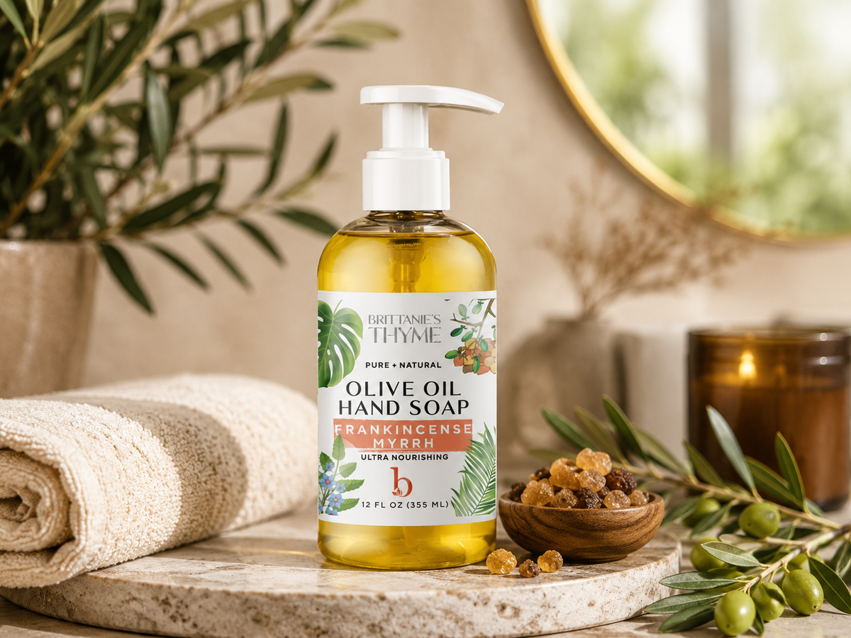 Frankincense Myrrh Olive Oil Hand Soap
