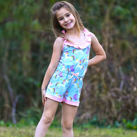 Unicorn Rainbows Jumpsuit/Romper