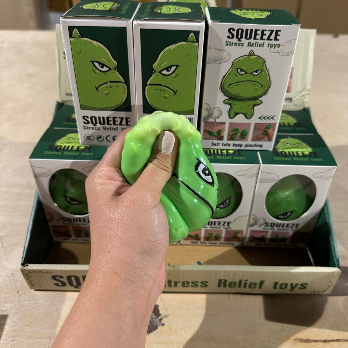 Crunchy Christmas Grinch Squishy