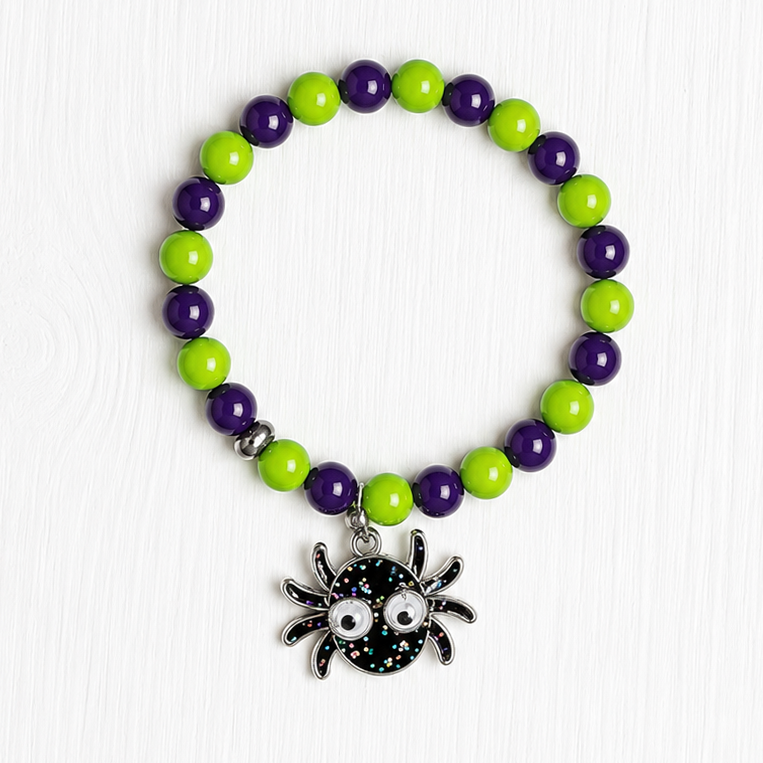 Spooky Halloween Bling Stack - 24 Bracelets