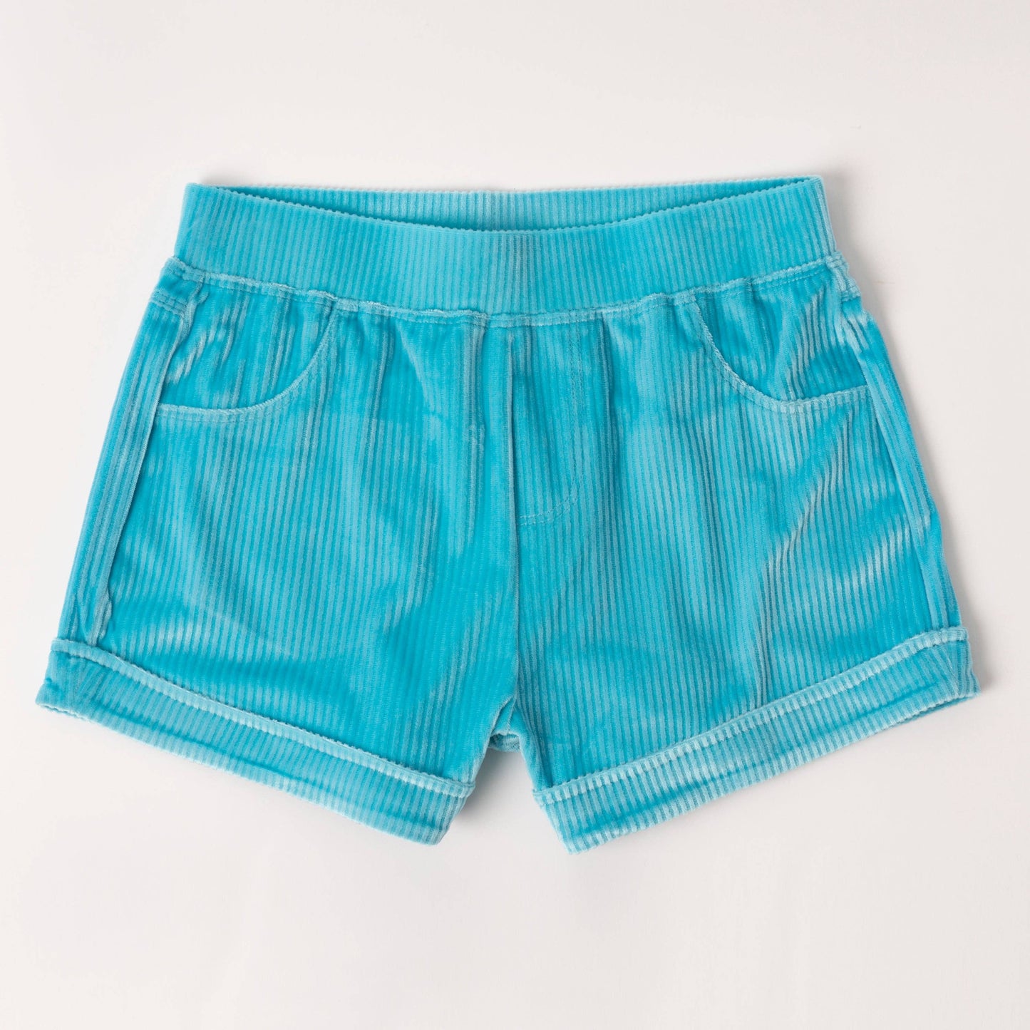 Ribbed Velour Short