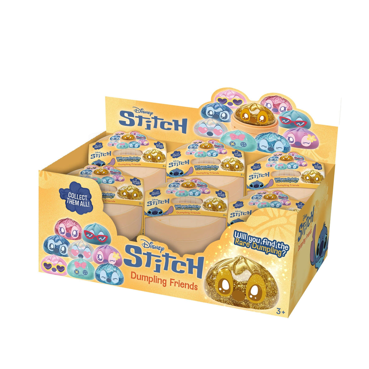 (ETA 11/16/26) Disney® Stitch® Dumpling Friends Squishy