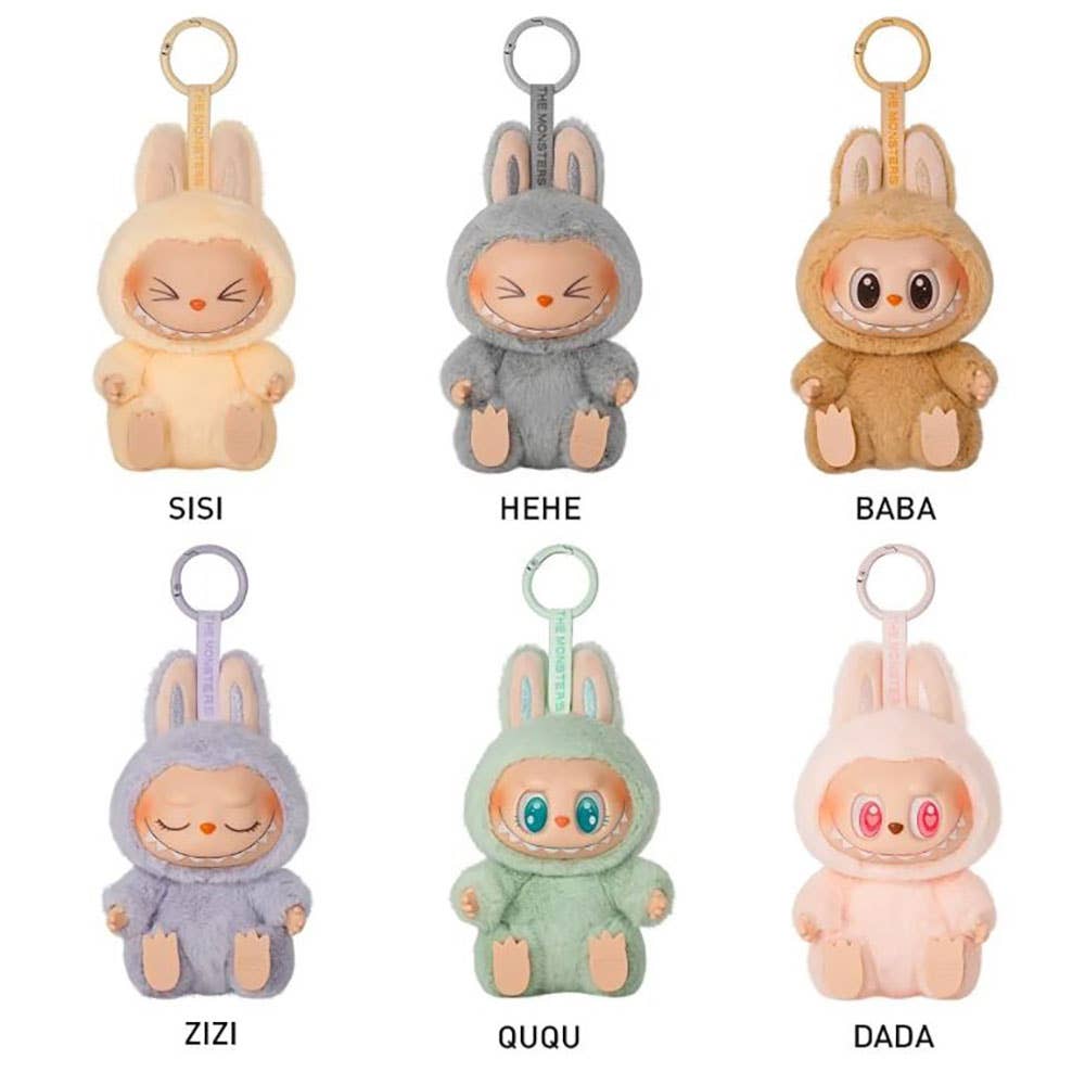 Labubu Inspired Monster Doll Have A Seat Blind Box