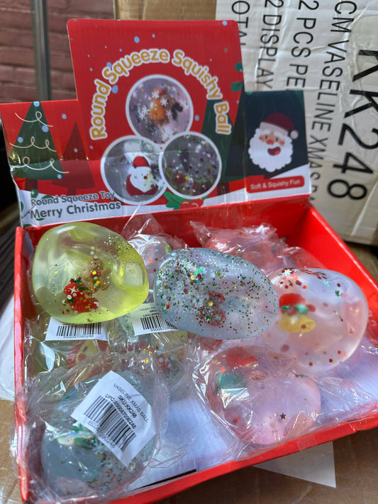 Coconut Oil Ball w/ Christmas Themed Charm