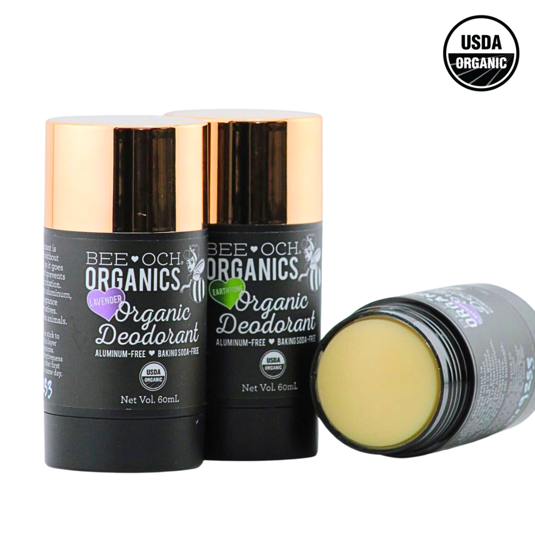 Certified Organic Deodorant - Baking Soda & Aluminum-Free