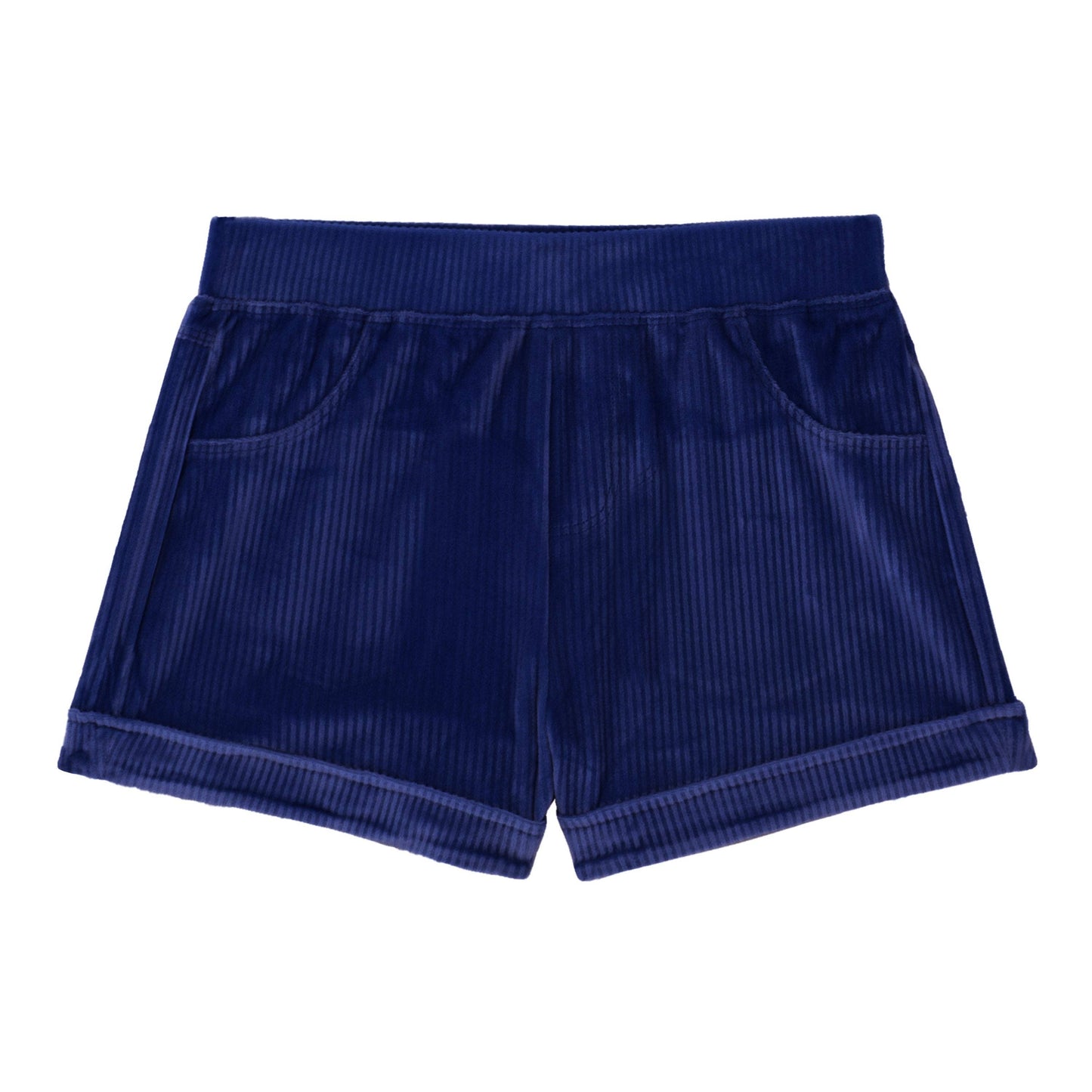 Ribbed Velour Short