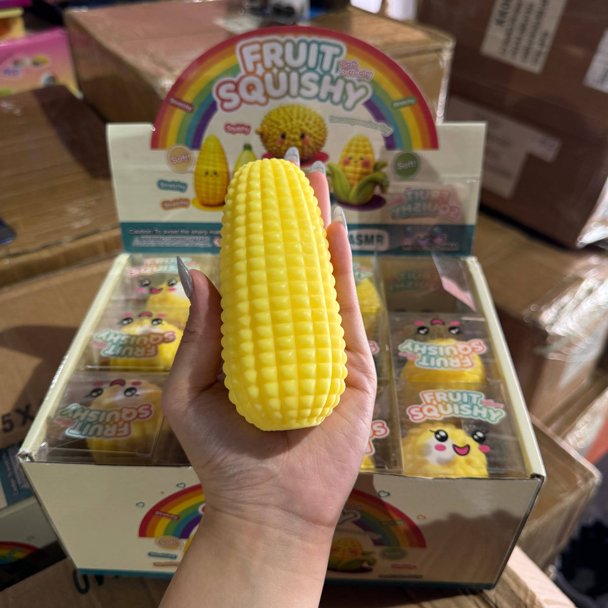 Crackling Crunchy Corn Squishy
