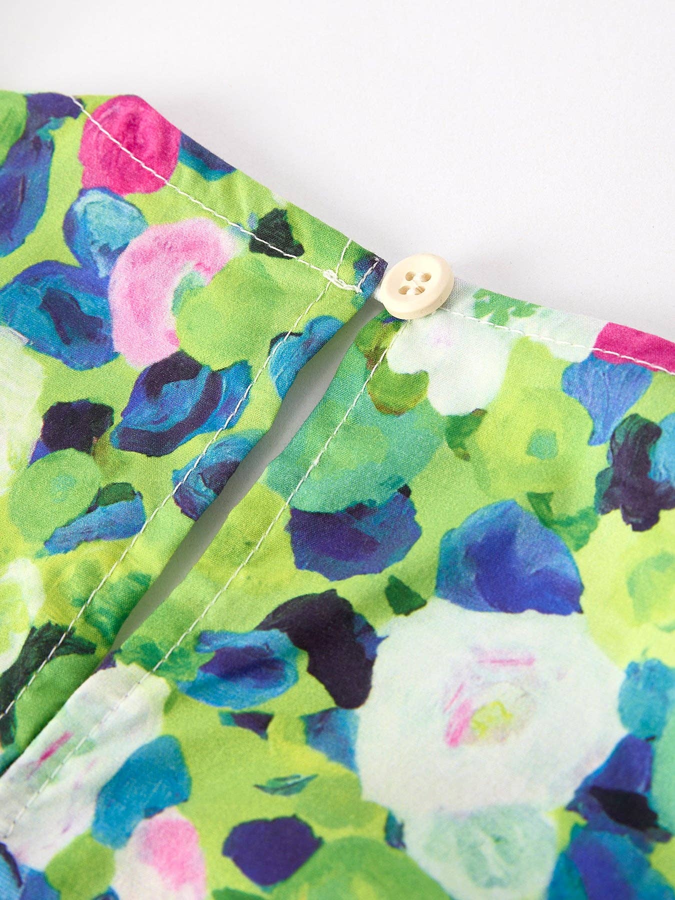 (ETA 3/14/26)Summer Fun: Colorful Floral Light Green Dress