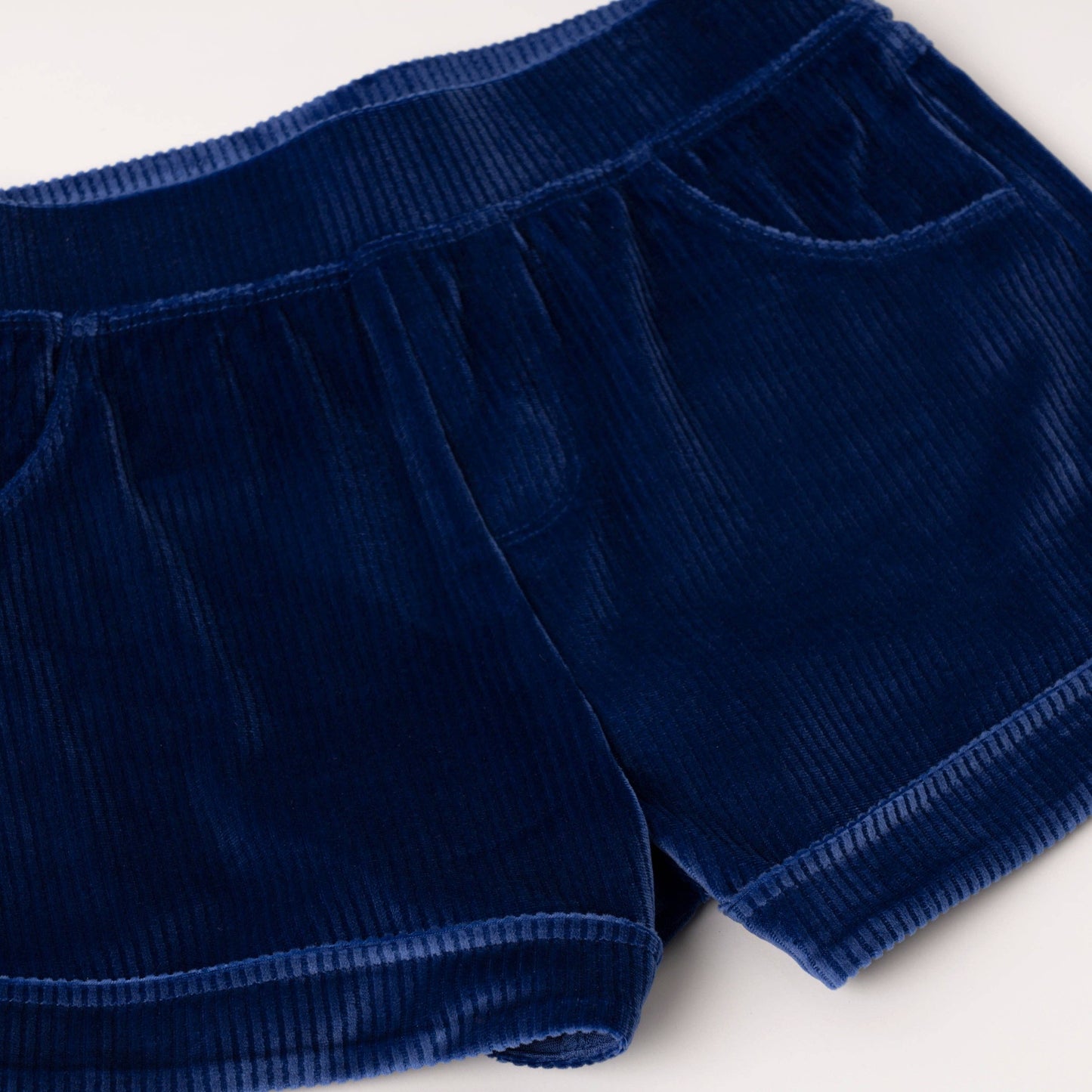 Ribbed Velour Short