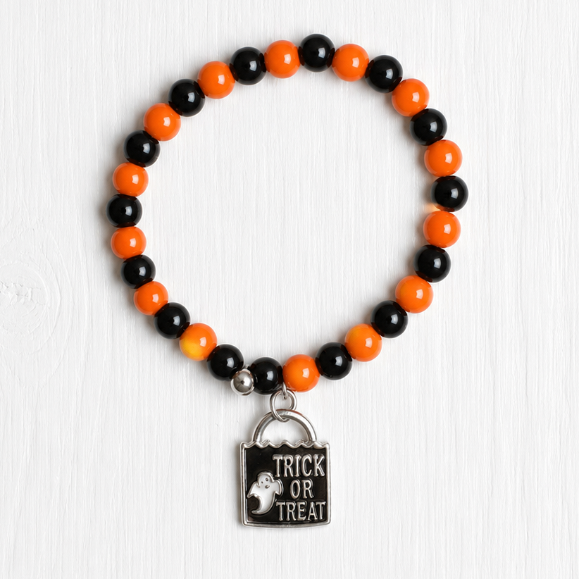 Spooky Halloween Bling Stack - 24 Bracelets