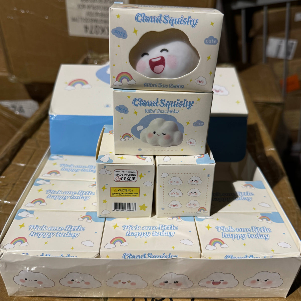 Crackling Crunchy Expression Cloud Squishy