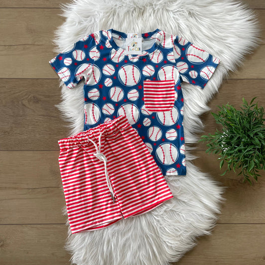 Get in the game Shorts Set