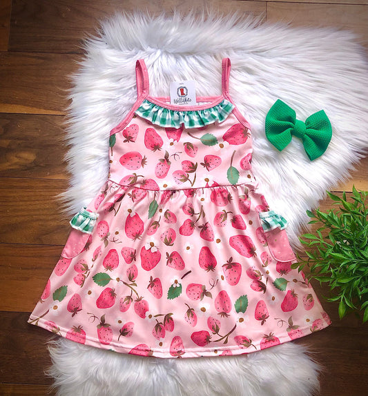 Strawberry Fields Tank Dress