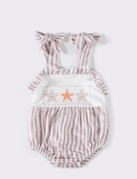 Khaki Stripe Star Baby Bubble