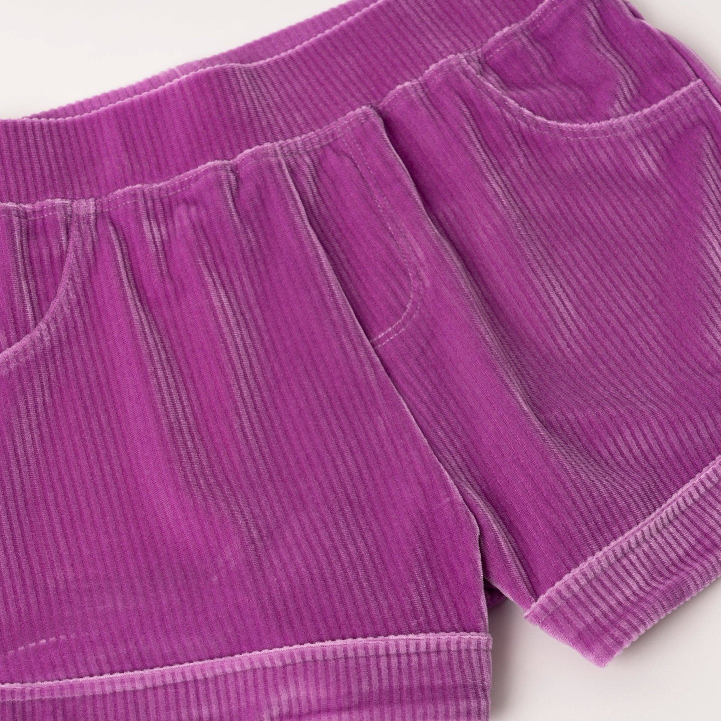 Ribbed Velour Short