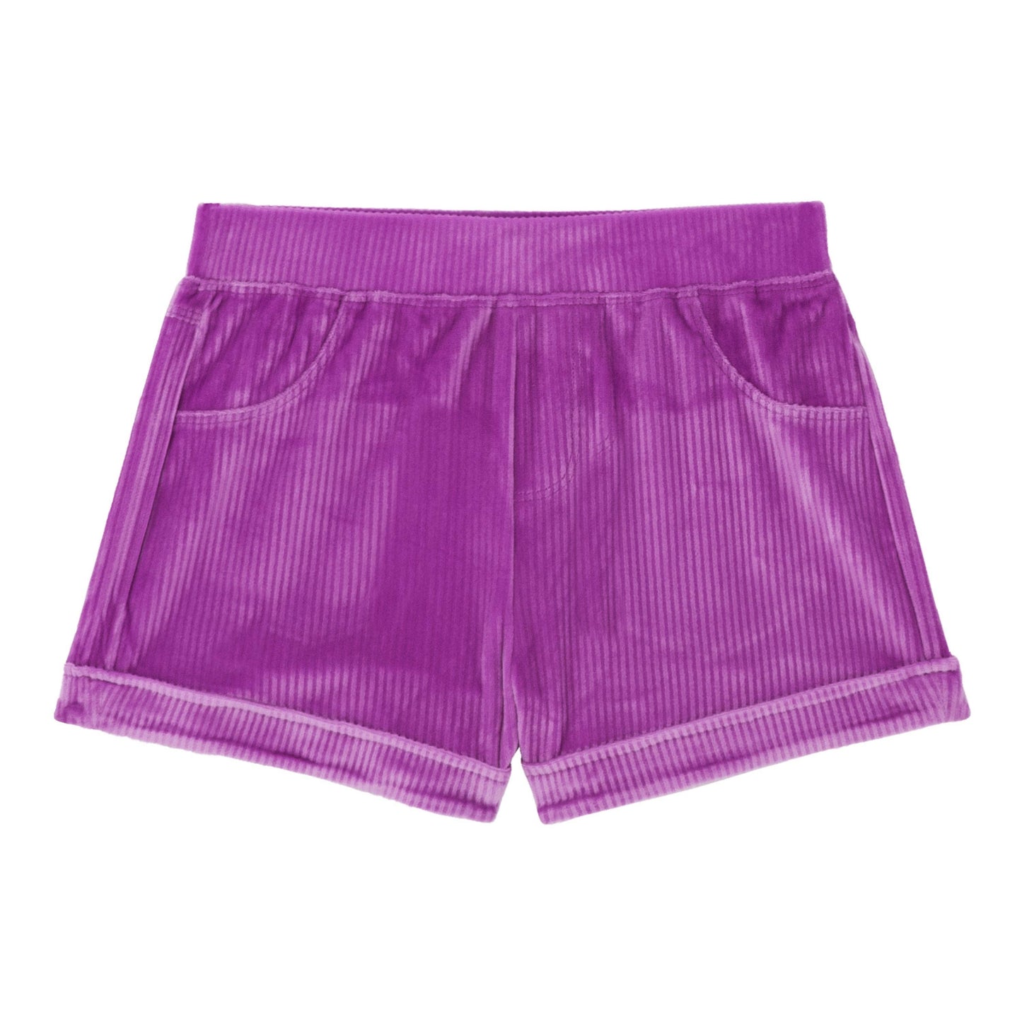 Ribbed Velour Short