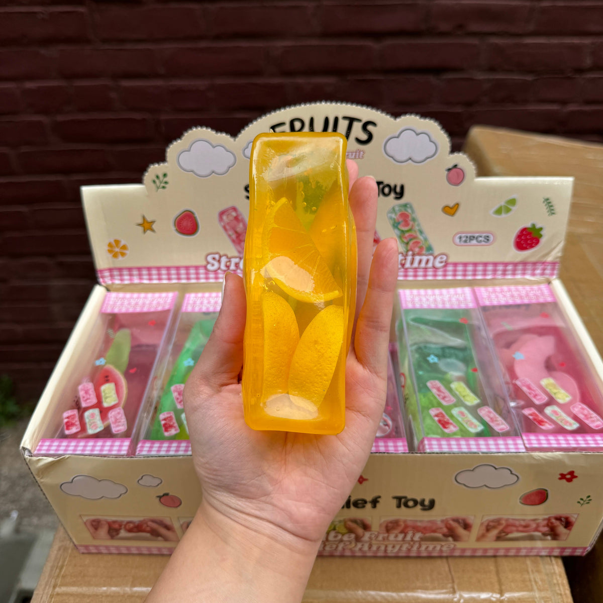 Coconut Oil Vaseline Fruit Bar Stick Squishy
