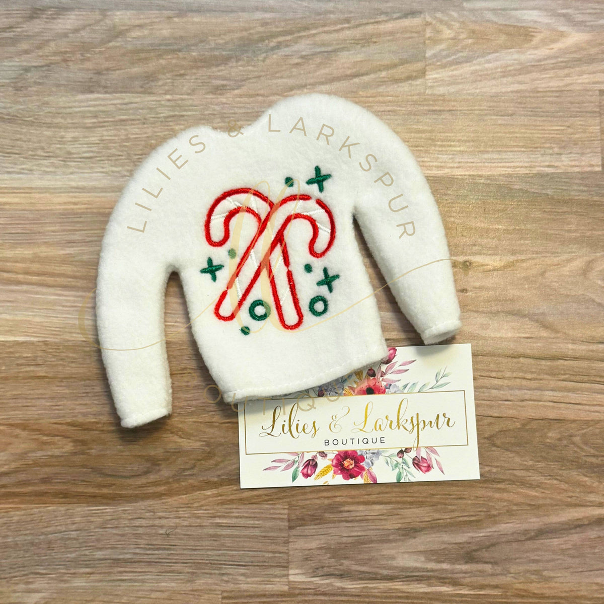 Candy Cane Elf Sweater