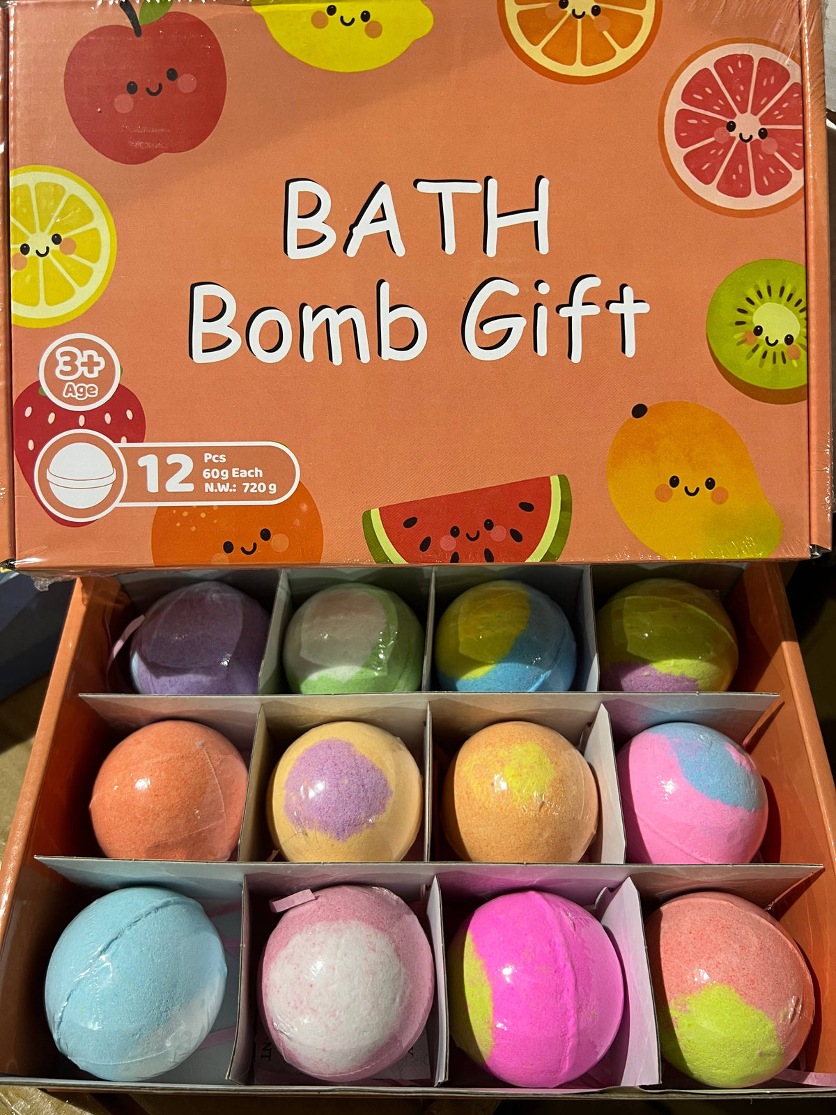 Fruit Theme Bath Bomb Assorted