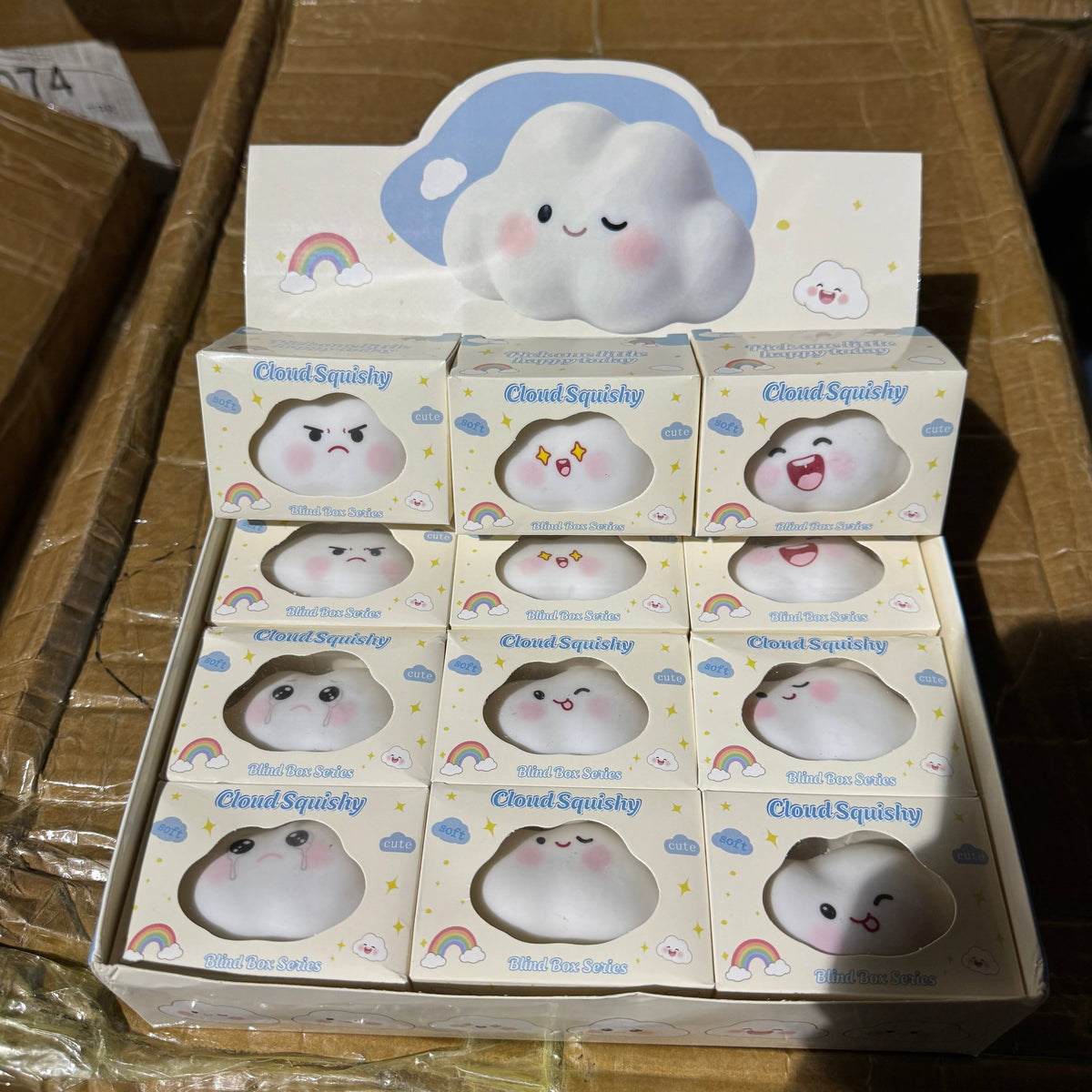 Crackling Crunchy Expression Cloud Squishy