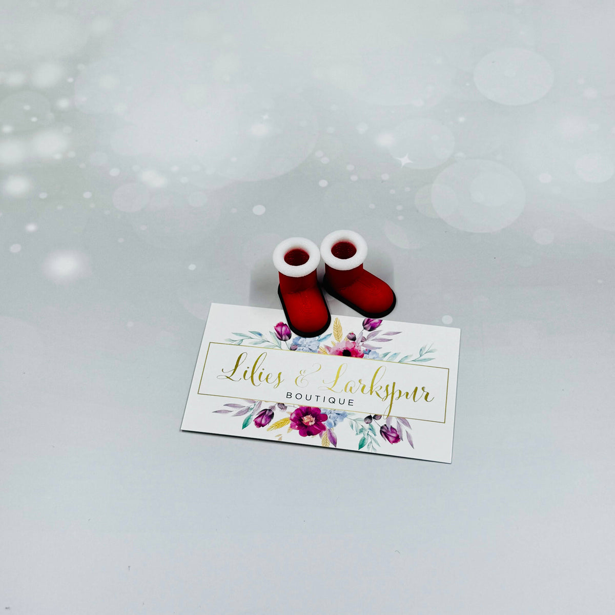 🎄 3D Printed Miniature Santa / Elf Boots