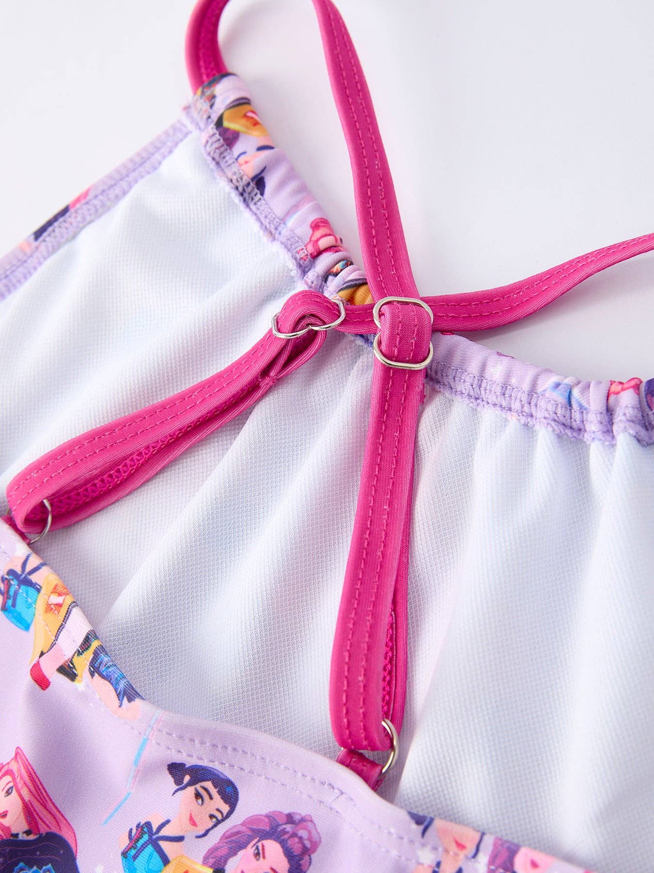 (ETA 3/19/26) Purple Print Girls Swimsuit