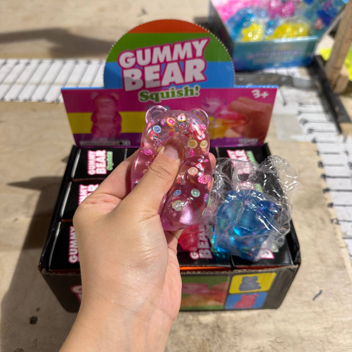 Sugar Squeeze Confetti Fruit Gummy Bear | Trendy | A120