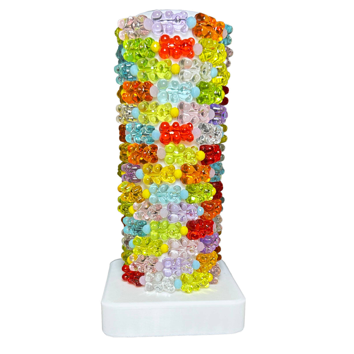 All the Gummy Bears Stretch Bracelet Stack!