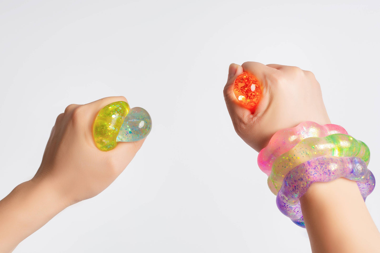 (ETA 9/23/26)Squeez Squishies® Fidget Sugar Bracelet (1pc) Assorted Colors