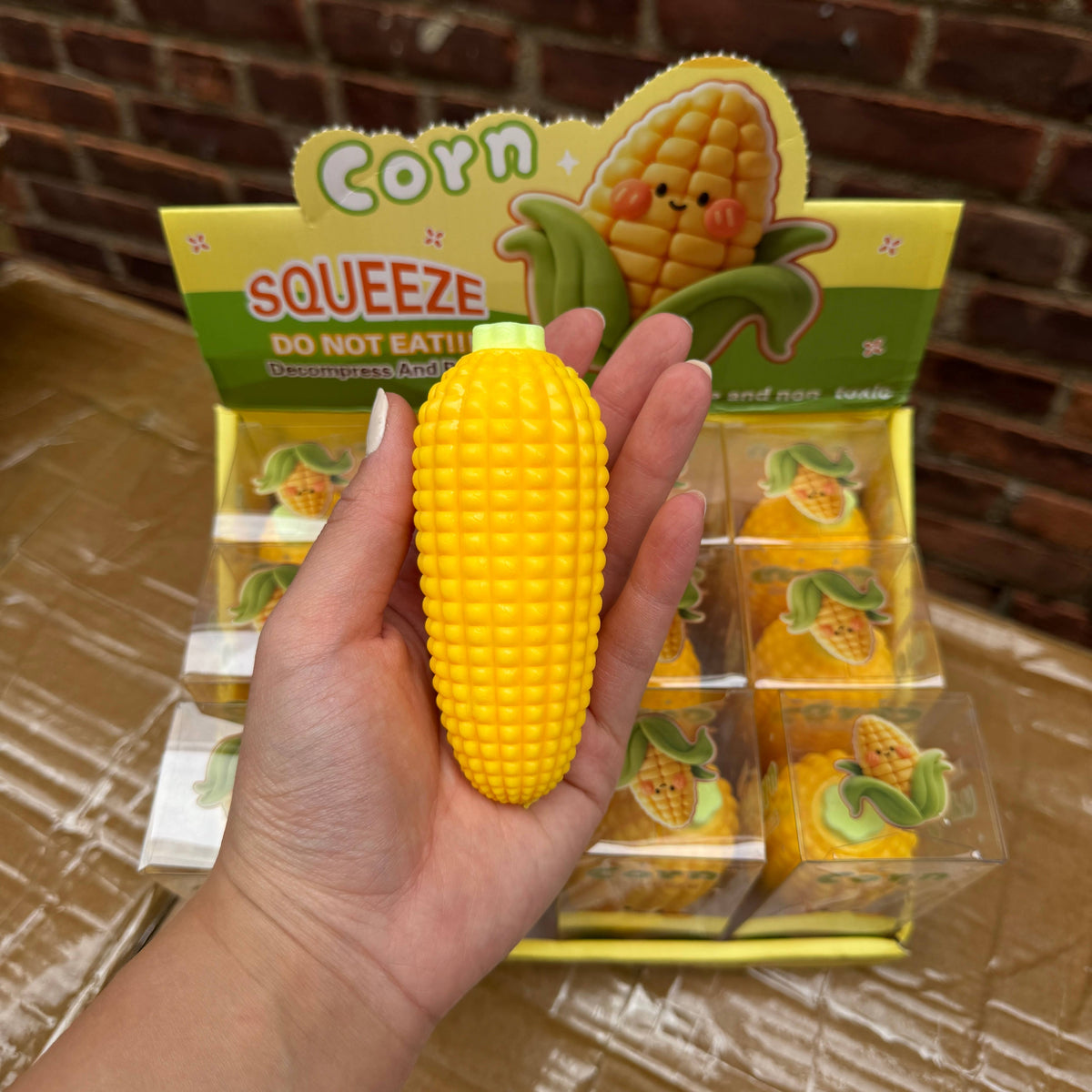 Crackling Crunchy Corn Squishy