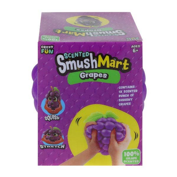 (ETA 12/15/26) RMS® SmushMart™ Giant Scented Grape Squishy 1pc