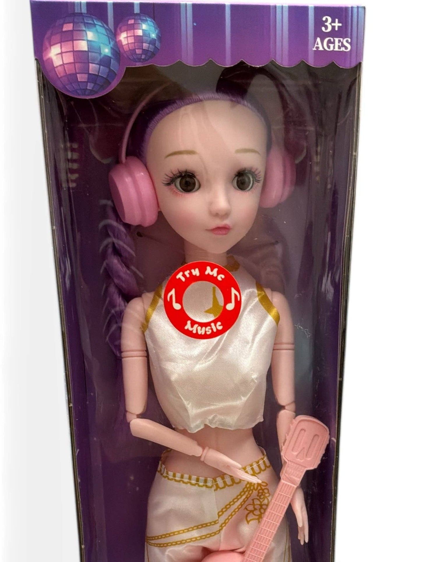 Large Musical K-Pop Doll 21"