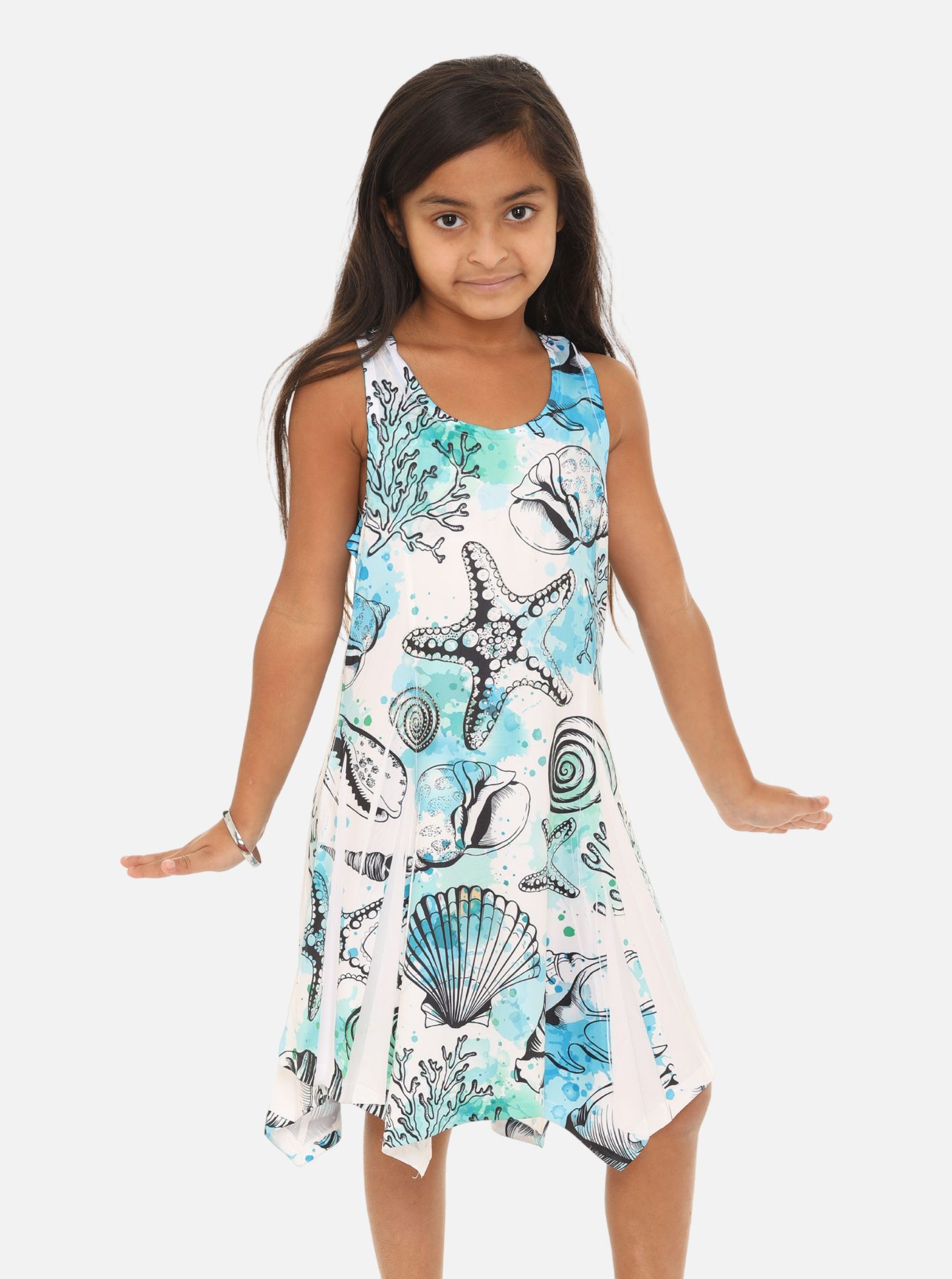 Star fish and Seashells Dress
