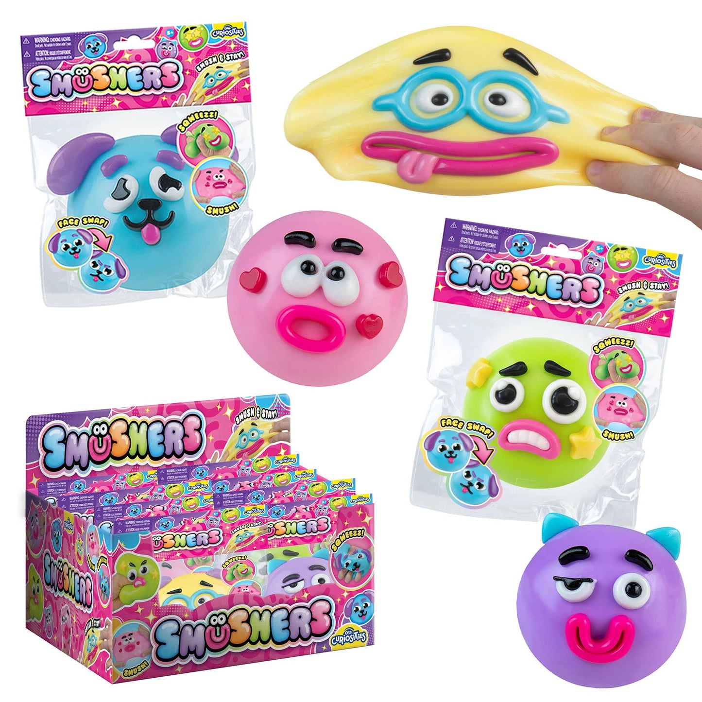(ETA 10/5/26) Smusher Squishy Toy Assortment